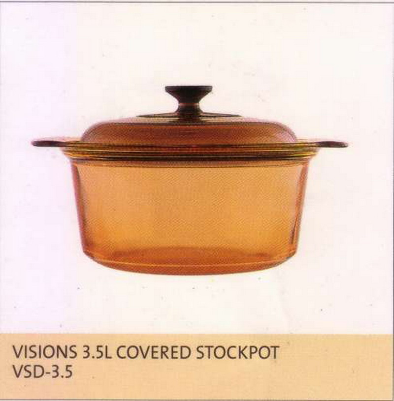  Visions  3 5Lt Covered Stock Pot VSD 3 5 ALAT  MASAK  
